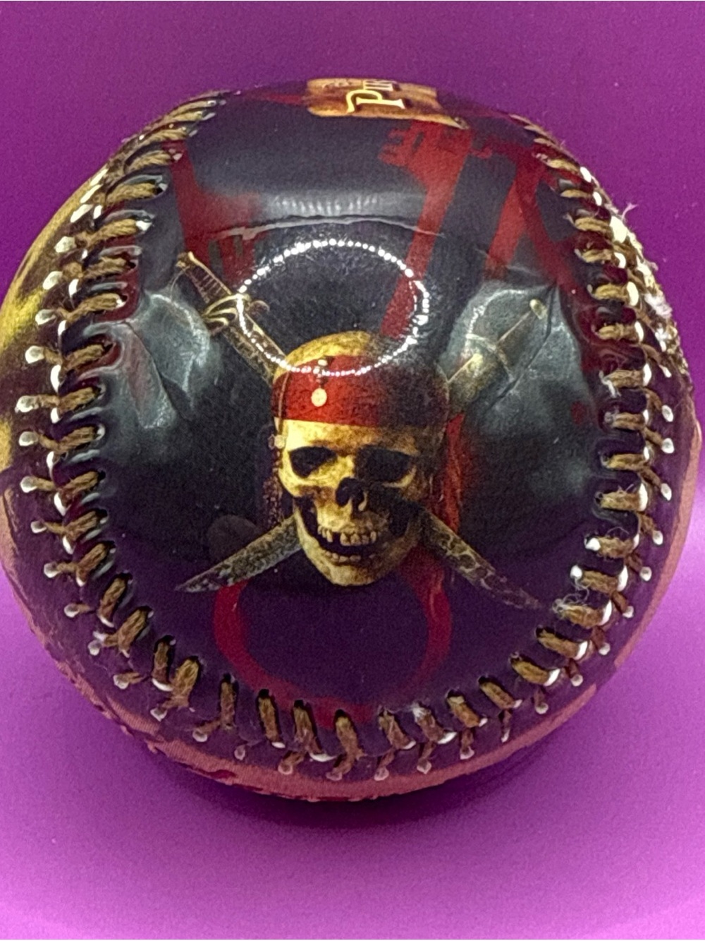 Walt Disney World Pirates of The Caribbean Collectible Baseball Promo Souvenir